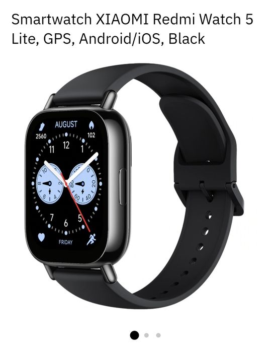 Smartwatch xiaomi Redmi watch 5 lite black sigilat