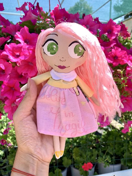 Текстилна кукла фея / феята