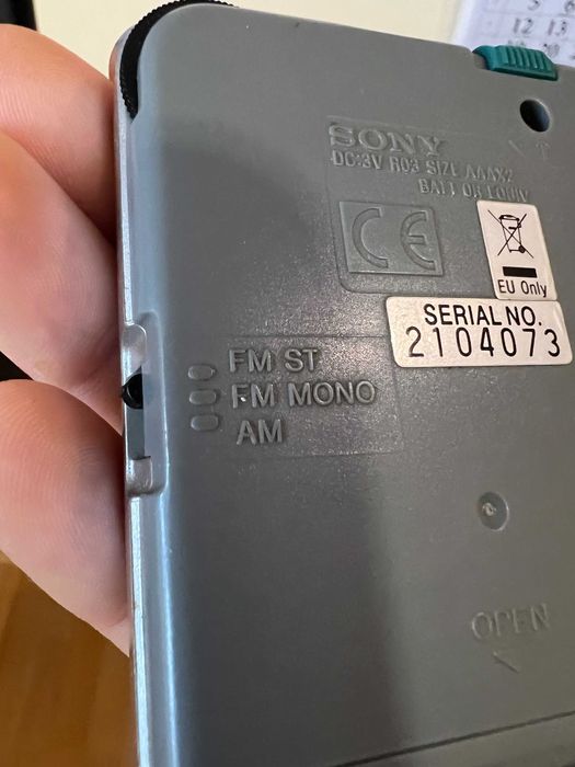 Мини радио  Sony