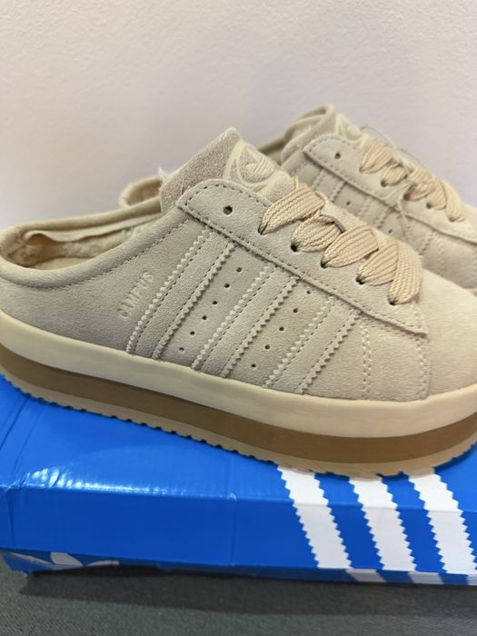 Adidas campus slippers crem 38 si 39