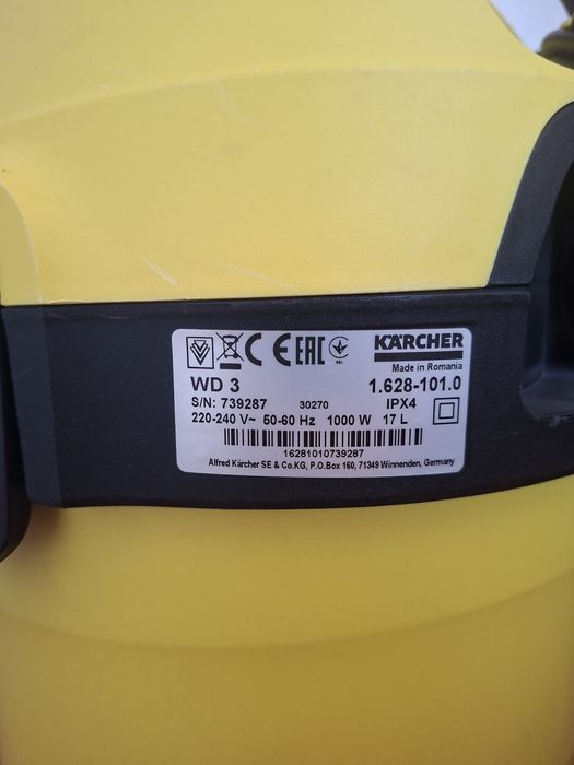 Aspirator Karcher WD3