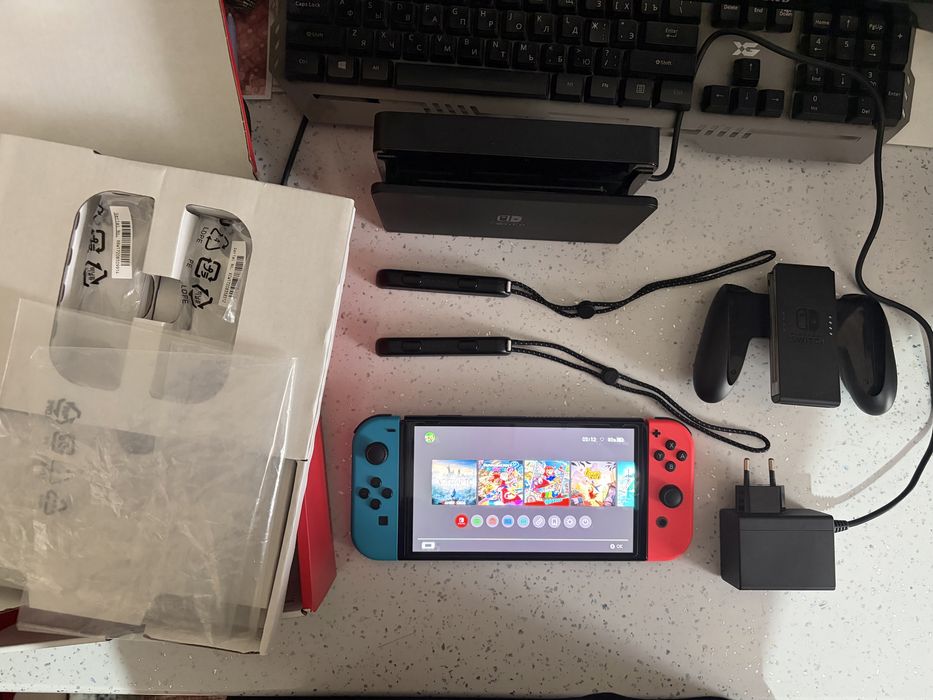 ПРОШИТЫЙ Nintendo Switch Oled