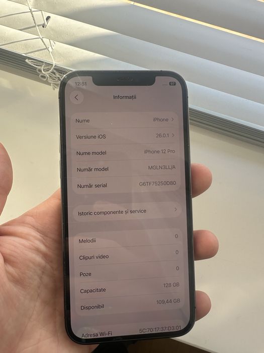 Iphone 12 Pro Graphite 128 Gb