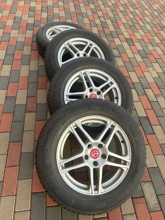 Set de 4 jante + 4 cauciucuri de iarna noi, pentru Mazda CX-5