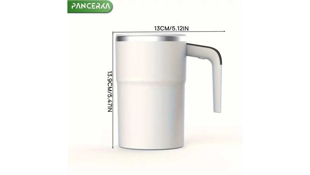 Зареждаща се Самобъркаща Кафе Чаша с Дисплей за Температура