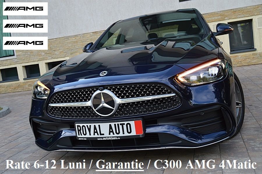 Mercedes-Benz C GARANTIE 08.2026 / Rate 6-12 Luni doar cu Buletinul