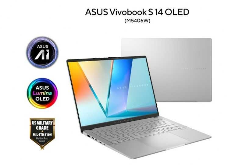 Asus VivoBook S14 Ryzen AI 9 HX 370 32DDR5 1TB 14" OLED 600Nit SIGILAT