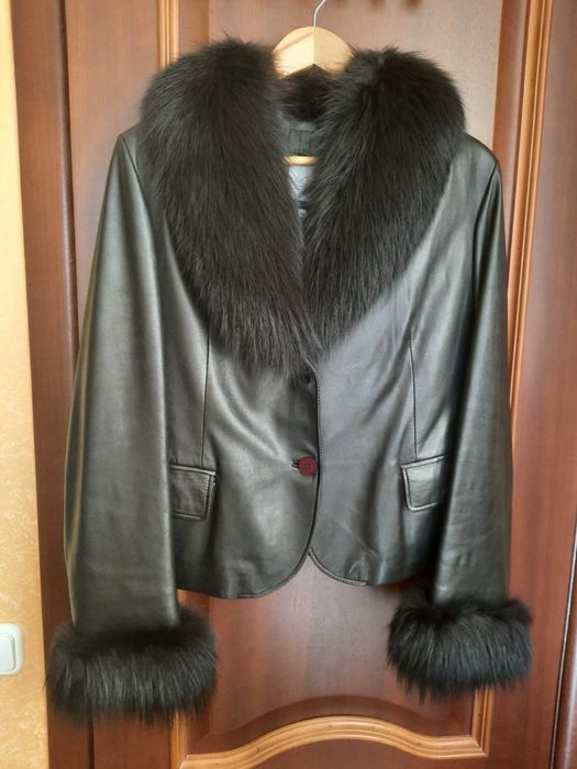 Натуральная кожаная куртка