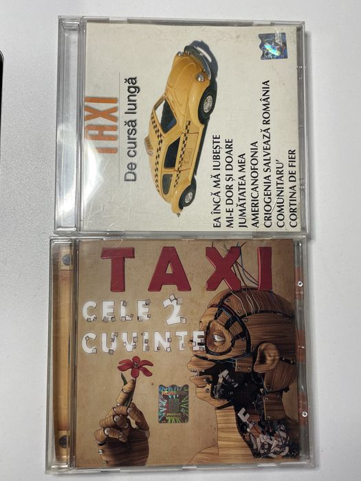 Set doua CD uri trupa Taxi - De Cursa Lunga 2002 + Taxi - Cele Doua Cuvinte 2011 Rock Muzica Romaneasca