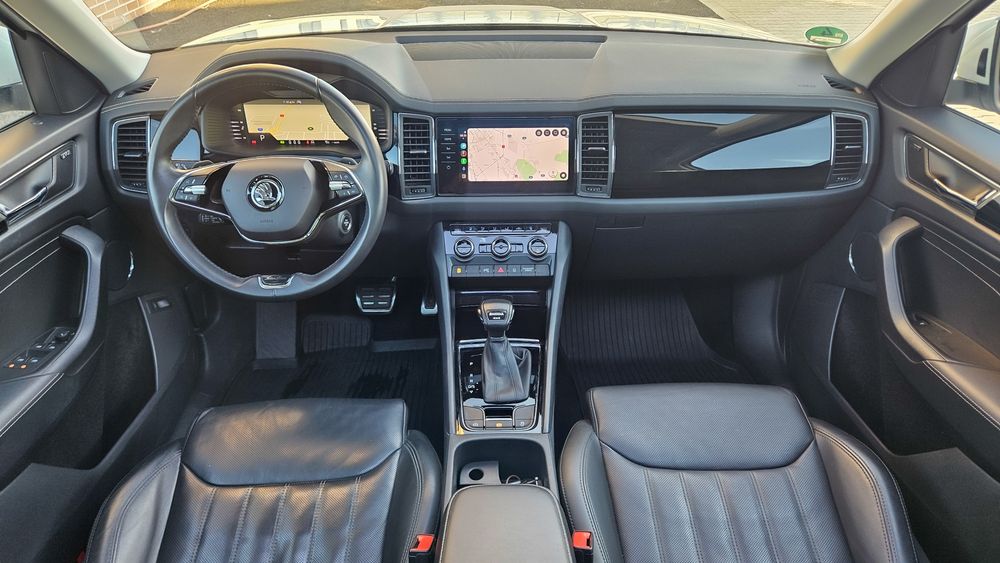 Skoda Kodiaq  2.0 Laurin&Klement_Alb Perlat_Plafon_Cam 360°_Canton_Distronic