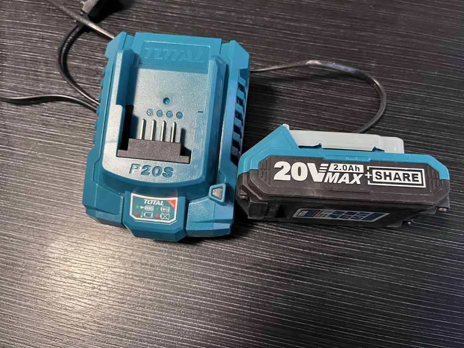 Батерия  2Ah 20V Total + зарядно P 20 S