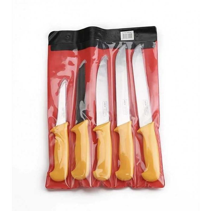 Комплект професионални касапски ножове 5бр.