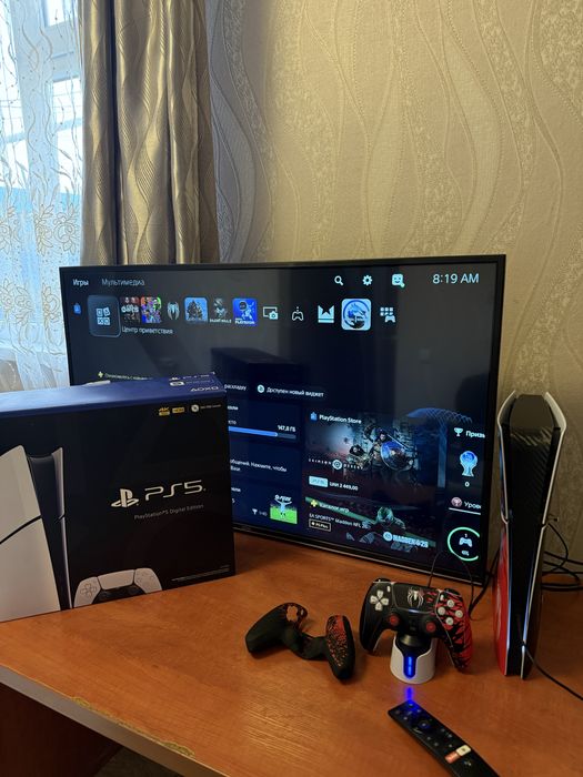Продам ПС5 Слим Playstation 5 Slim digital Edition