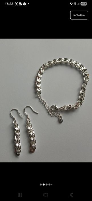 Vand set de Lux Argint 925