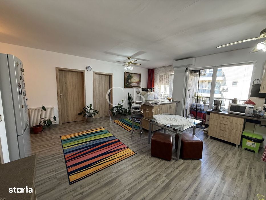 Exclusivitate!Com0%!Ap 3 camere 58mp semidec,1 balcon,parcare cu CF St