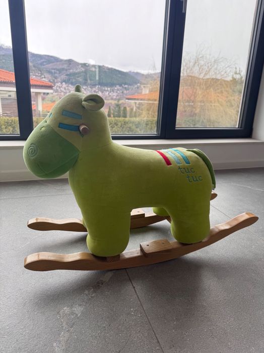 Детско плюшено люлеещо се хипопотамче Tuc Tuc