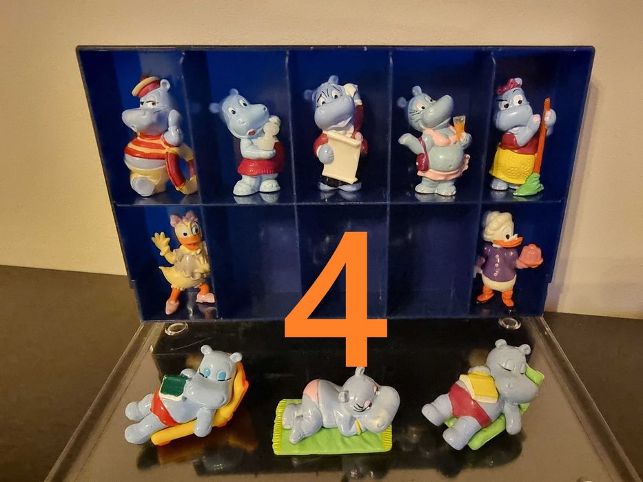 Lot Kinder cu figurine din colectii anii 80-90