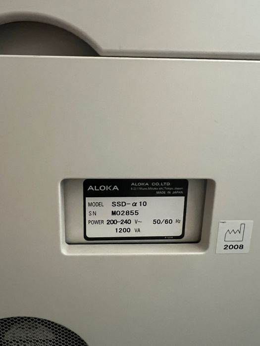 Ехограф ALOKA ProSound α10