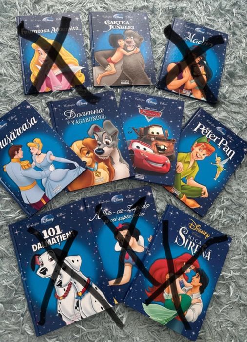 Colectie carti Disney 5 buc