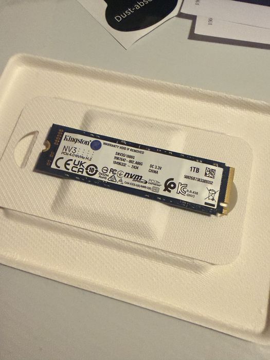 SSD Kingston NV3 1TB NVMe PCIe 4.0 – NOU