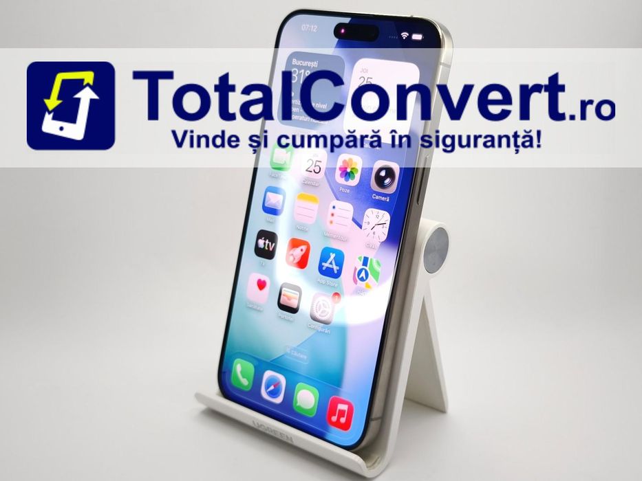 Apple iPhone 15 Pro Max 256GB Natural, Garantie 24 luni | #R93943
