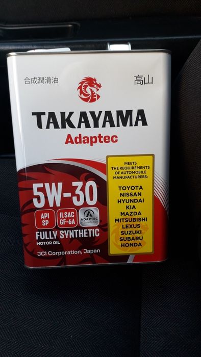 Продам масло TAKAYAMA  5w30