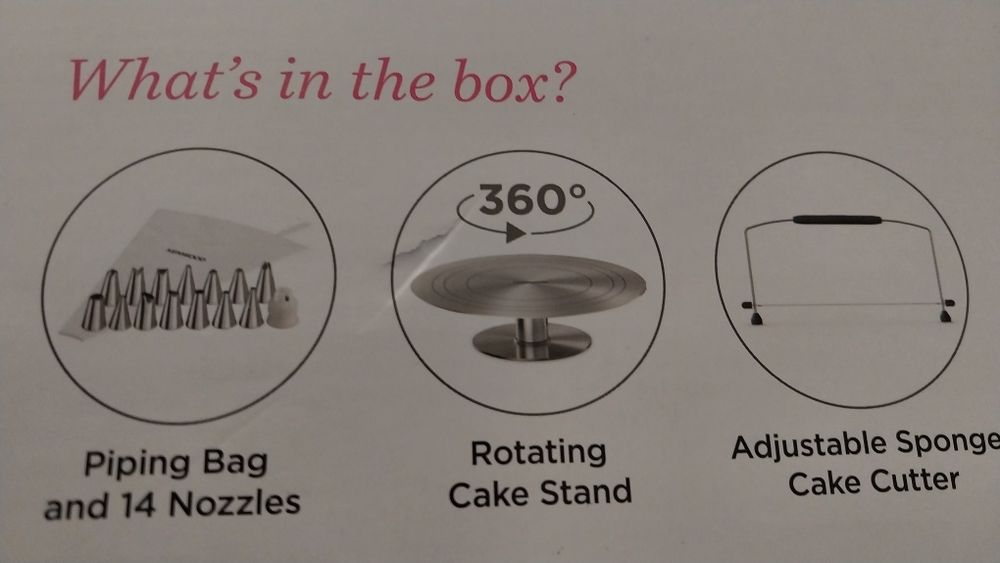 Кондитерский набор от Кенвуд для торта