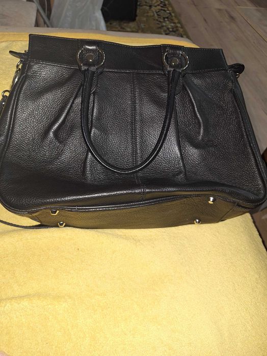 Чанта естествена кожа