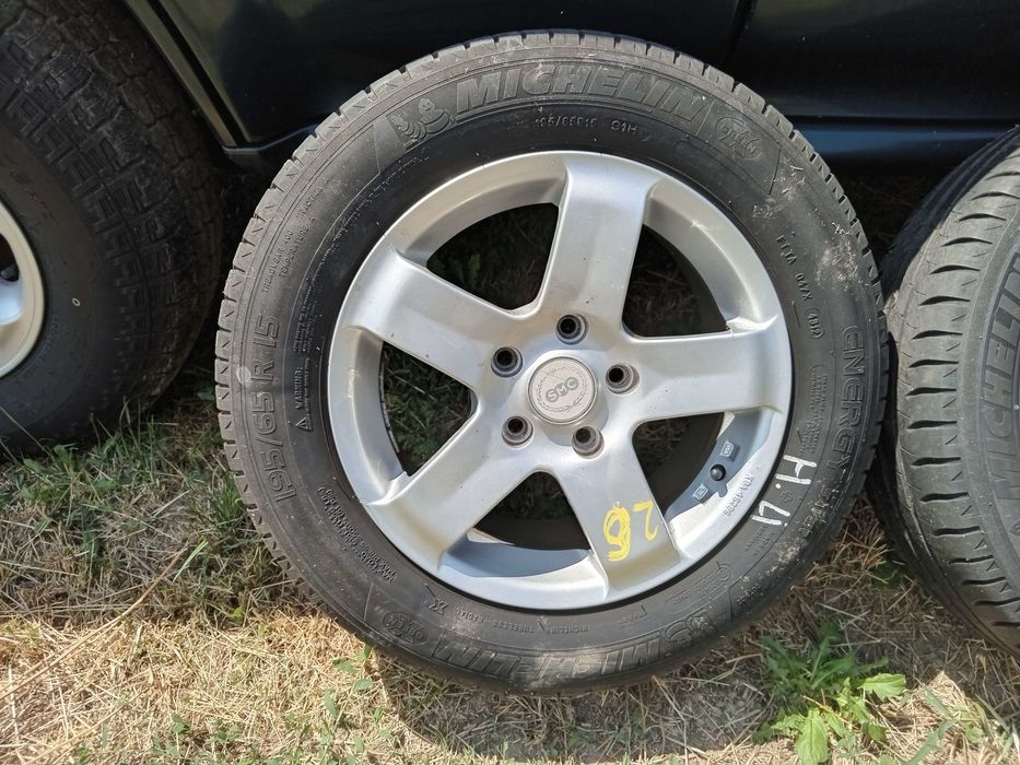 Лети джанти 15" 5х112 гуми 195/65/15