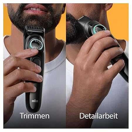 Тример Braun BT3421 за брада и лице , 40 настройки за дължина , черен