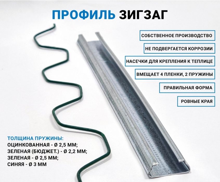 Крепление зигзаг