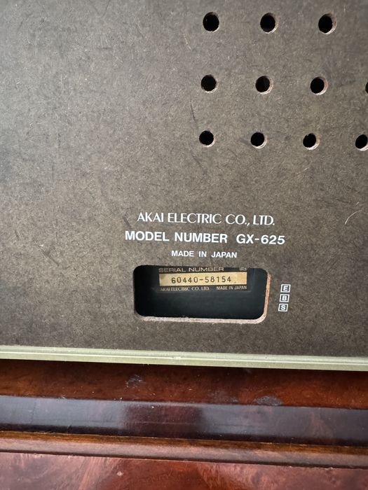 Magnetofon AKAI GX-625