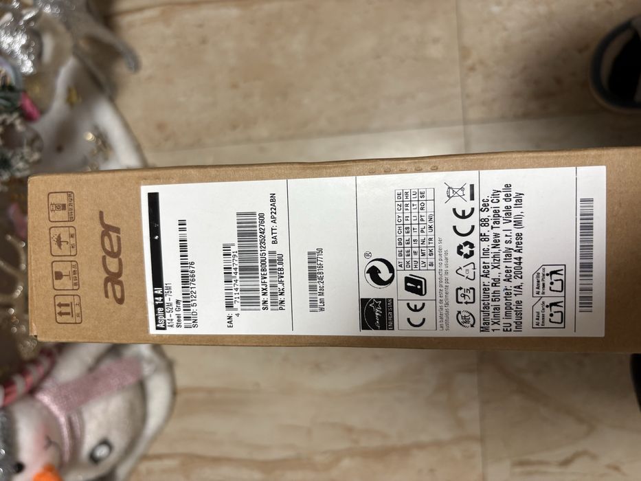 Leptop Acer aspire Ai