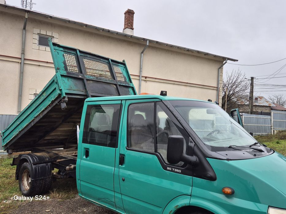 Ford Transit Basculabil 3 parti Cabină dubla Doka 6 locuri  2.4TDi
