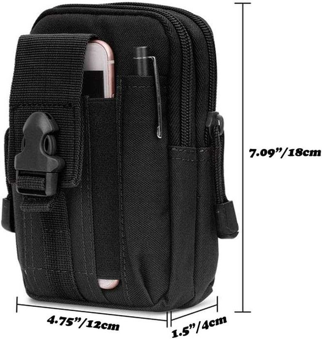 Военно Тактическа Чанта MOLLE за Колан Компактна Практична Скрита