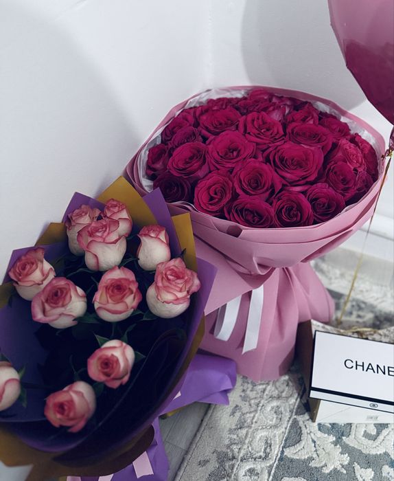 Цветы роза свежие