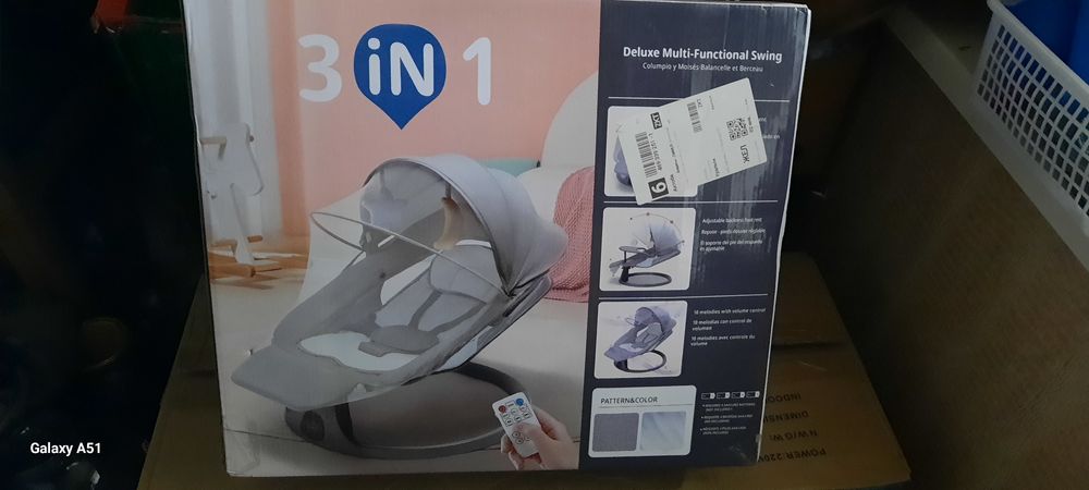 Шизлонг детский новый 3в1