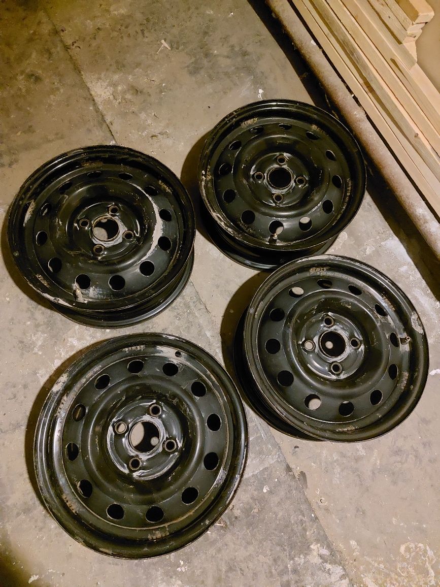 Железные Штампы Диски 4x100, R 14: 19 500 тг. - Диски Костанай на Olx