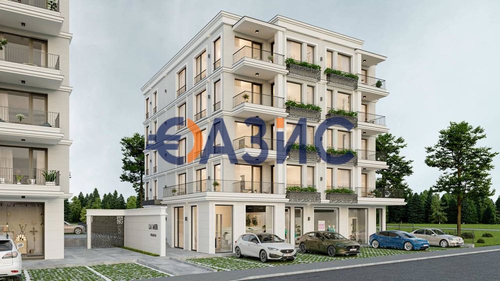 Студио в нова сграда без такса поддръжка "La Mer Premium 2", Равда, 42.29 кв.м, #34218766