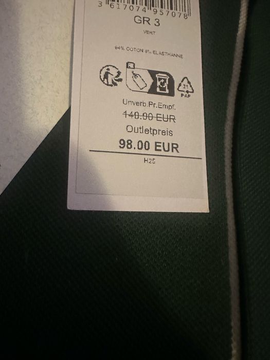 Tricou Lacoste 100% Original