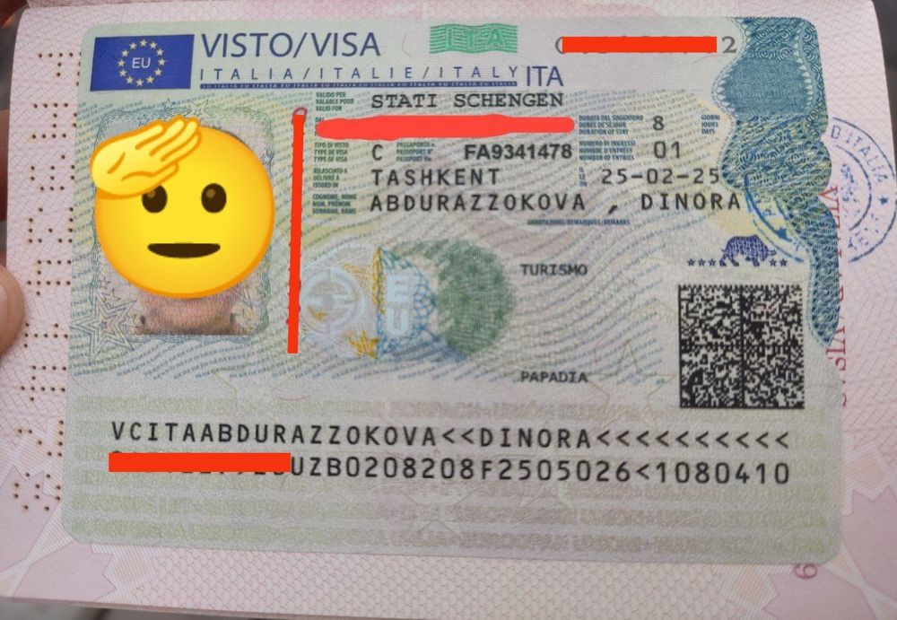 Помогаем с оформлением анкеты для шенгенских стран.