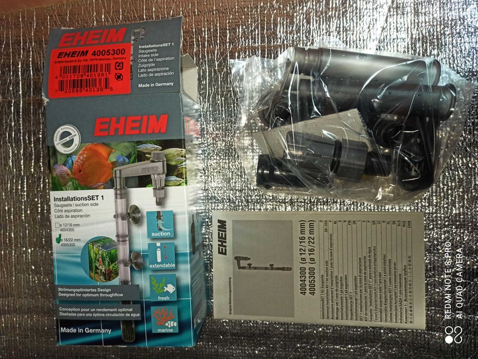 Kituri absorbtie filtru extern Eheim Installation SET 1 si 2, NOI