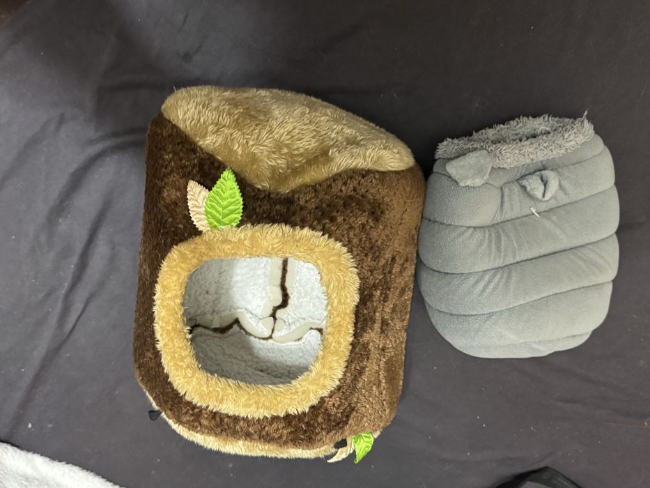 Плюшена къща за малки гризачи