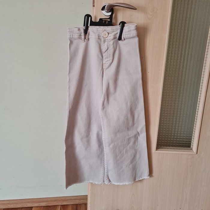 Blugi evazati fetite 128 8 ani ZARA