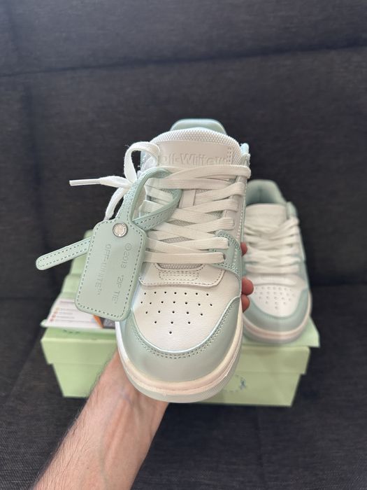 OFF-White Out Of Office Low Mint Green