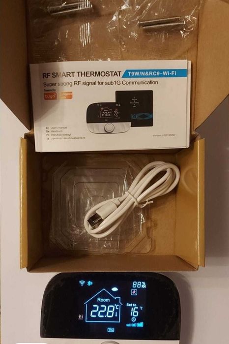 Termostat wifi T9W Smart aplicatiaTuya