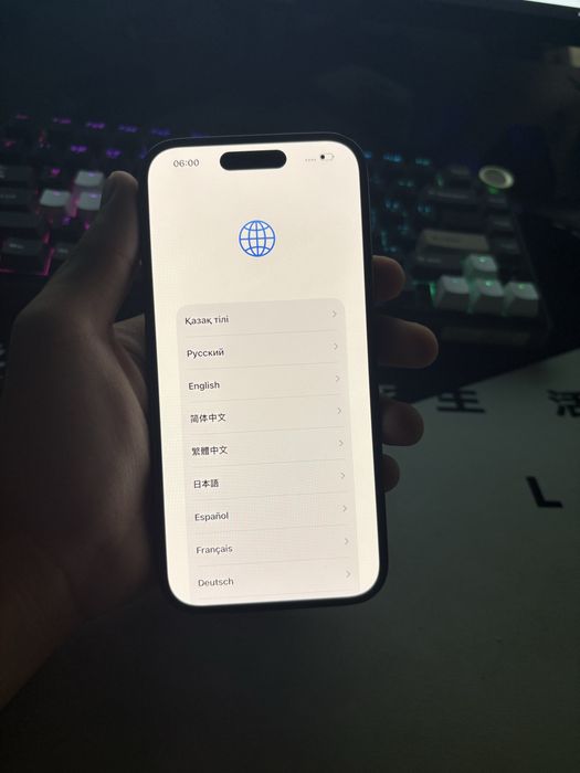 Iphone 16, заблокирован