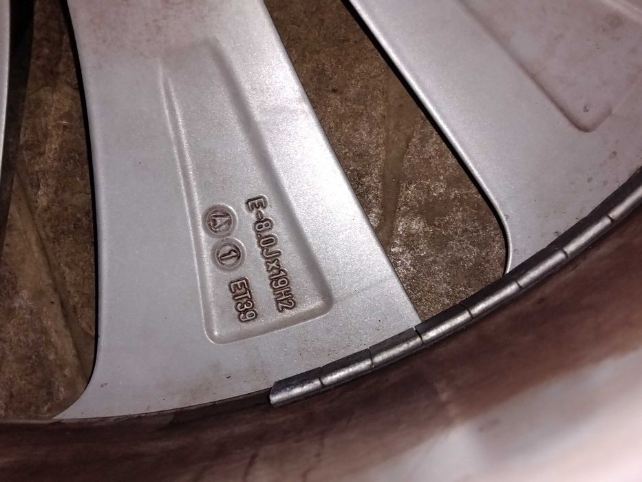 Jante Audi 19" 5X112 ET 39 J8+anv.vara Michelin 235/55/19 dot2022