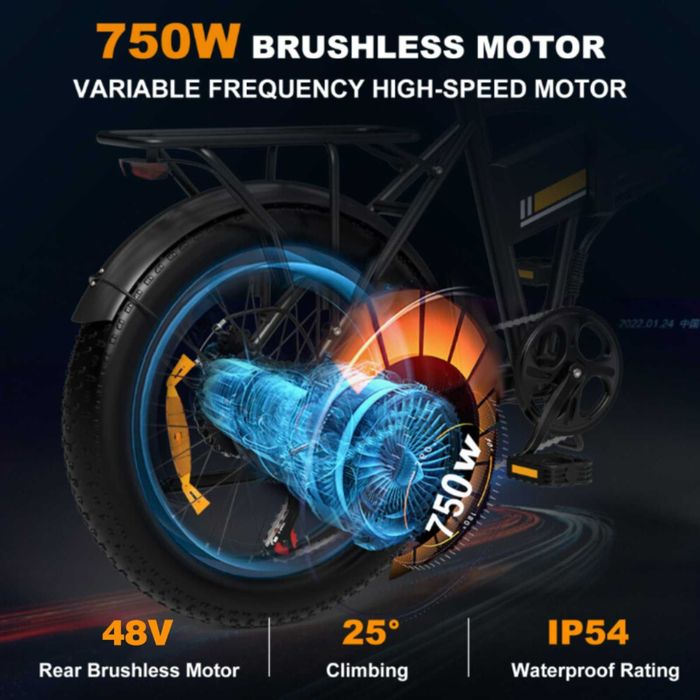 Електрически велосипед/колело KOOLUX BK6S 4.0 750W 13AH