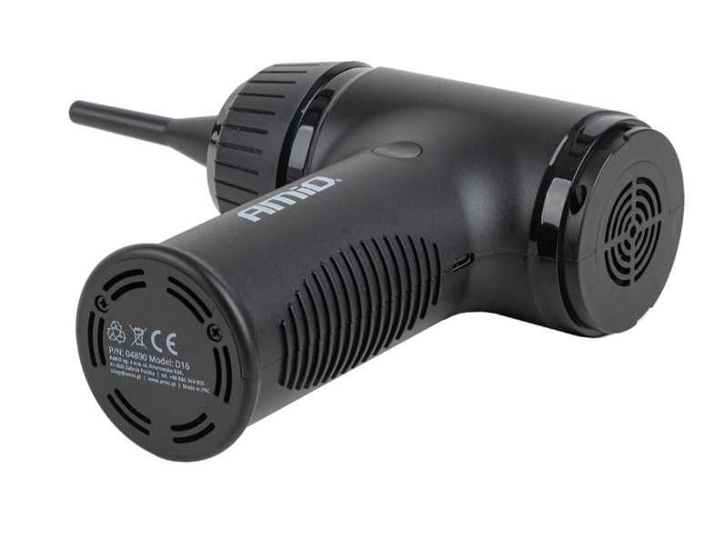 Духалка за прах, Безжична, Черна, 50W